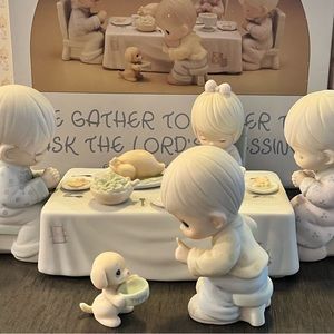 Precious Moments 1987 We Gather Together To Ask The Lord’s Blessings 109762